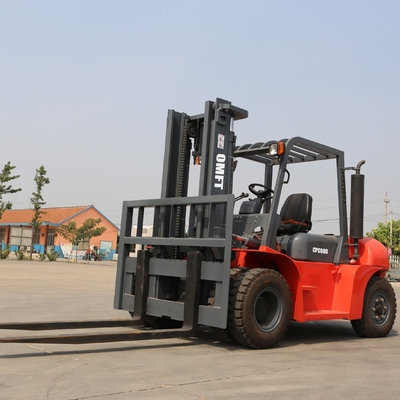 8ton Diesel Forklift Truck with Duplex Triplex Mast and Clamp Min. Turning Radius 3370mm