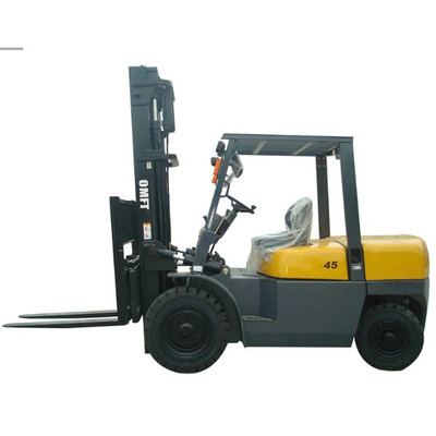 4.5 Ton Diesel Forklift 3m/4.5m/5m/6m Lifting Height Japanese Isuzu/Mitsubishi/Perkins Engine Side Shift/Solid Tyre