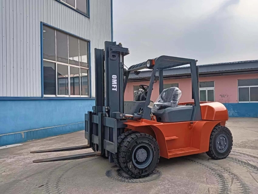 7ton 7000kgs Diesel Forklift with Chinese or Japanese Isuzu Mitsubishi Engine Standard Ce ISO SGS Min. Turnin
