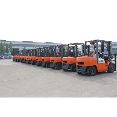 3.5 Ton Diesel Forklift with Automatic Transmission and Lift Height 3000-7000mm