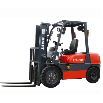 3.5ton Diesel Forklift with Triplex Container Mast and Side Shift Three Stage Mast