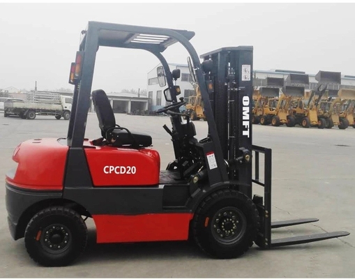Outlets 2 Ton Diesel Forklift Truck with and Min. Width of Right Angle Stacking 4110mm
