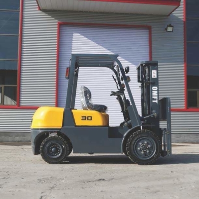 Min. Width of Right Angle Stacking 4280mm Omft 3 Ton Forklift with Isuzu C240 Engine