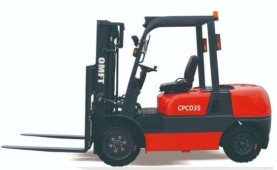 Condition Diesel Engine 3.5t Fork Lifter with Container Mast Attachment Japanese Isuzu