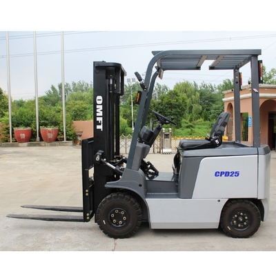 Electric Forklift with 3m 4.5m 6m 3 Stage Full Free Mast and Curtis Zapi Controller