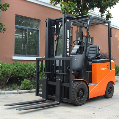 1070mm Fork Omft Electric Forklift Truck 2.0 T with AC System and Curtis Zapi Sme Control