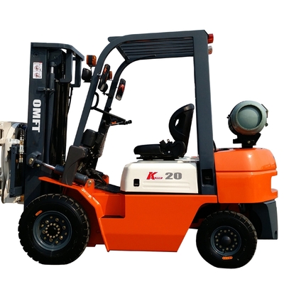 2t/2.5t/3t/3.5t/4t/5t Petrol Gas LPG Gasoline Cushion Tire Forklift for Material Handling