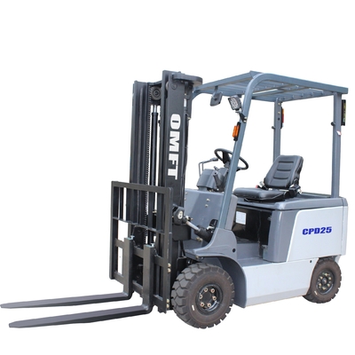 2.5 Ton 2500kg Fd25 Electric Forklift Truck with Container Mast 3m 3.5m 4m 4.5m CPD25