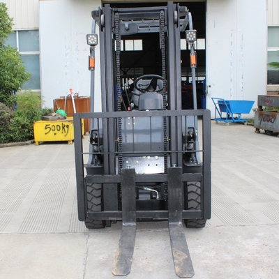 4157mm Min. Width of Right Angle Stacking Omft Electric Forklift Truck with AC System