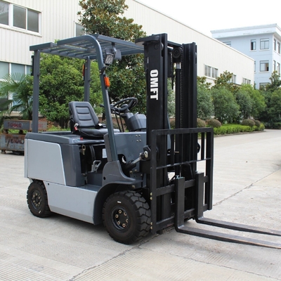 Min. Width of Right Angle Stacking 4255mm 3.5t Battery Forklift with 6m Full Free Mast