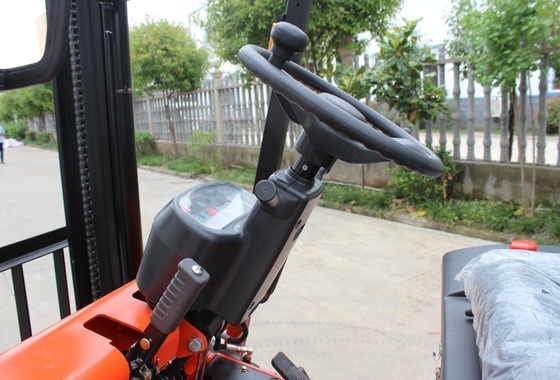 Electric Forklift with Battery and Charger 3m 3.5m 4m 4.5m 5m 5.5m 6m Mast Steel Rubber