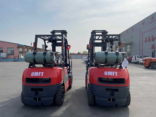 Gasoline and LPG Dual Fuel Forklift 3.5t 3500kgs 3m 3.5m 4m 4.5m 5m 5.5m 6m Mast Tcm/Linde/Yale/Toyota/Crown/Hyster/Ep/Heli/Hangcha