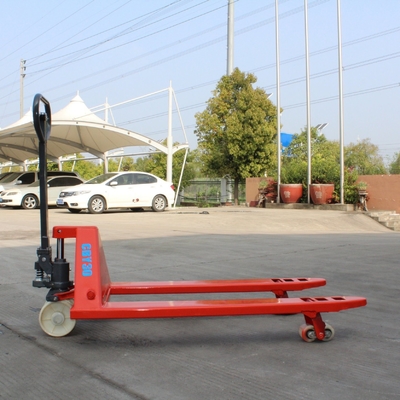 CBY30 Steel PU 3 Ton Manual Hand Pallet Truck with Hydraulic Manual Pump and CE ISO