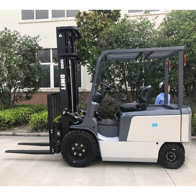 3.5ton Electric Forklift Truck with 3m Lift Height and 4255mm Min. Width of Right Angle Stacking