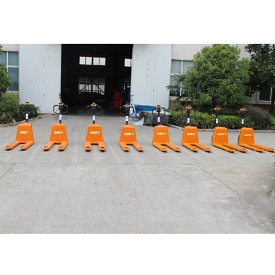 Orange CBD25S Mini Walking Type Battery Powered Pallet Truck with DC System