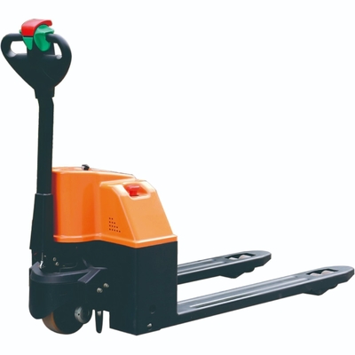 205mm Lift Height Mini Walking Type Battery Powered Pallet Truck 1.5 T with DC System