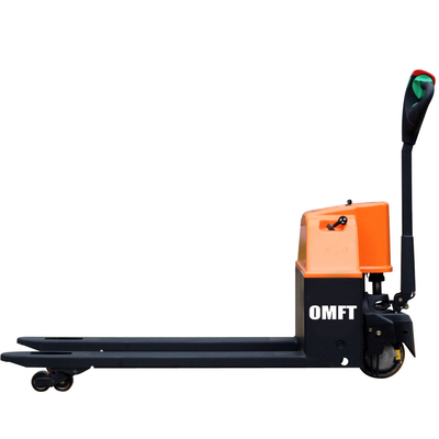 205mm Lift Height Mini Walking Type Battery Powered Pallet Truck 1.5 T with DC System