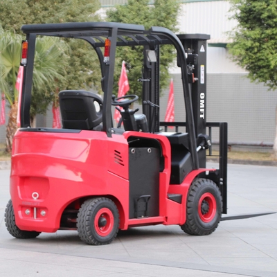 CE Certified CPD25M 2.5 Ton Electric Forklift with Steel and Rubber Material Handling