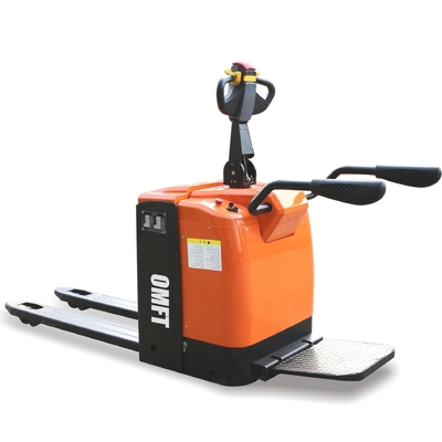 CBD20 2 Ton 2000kg Stand-on Full Electric Powered Pallet Truck with Lithium Battery
