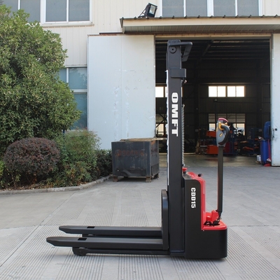 1.2t Self Load Unload Electric Pallet Stacker with Minimum Turning Radius of 1435mm