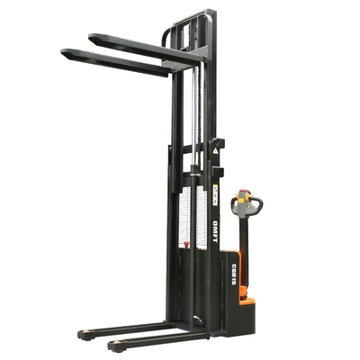 1.2t Self Load Unload Electric Pallet Stacker with Minimum Turning Radius of 1435mm