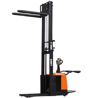 1.6t Electric Pallet Stacker with Full Electric Operation and Self Loading Function