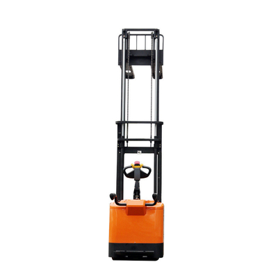 1.6t Electric Pallet Stacker with Full Electric Operation and Self Loading Function