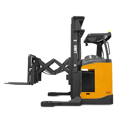 Vna Double Deep Reach Truck 1500kg Capacity for Min. Width of Right Angle Stacking 3250mm