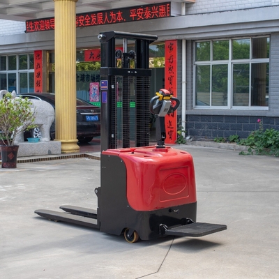 1.6ton 2ton Electric Stacker with Battery and Charger 1.6m 2m 2.5m 3m 3.5m 4m 4.5m 5m 5.5m Mast Fork 560X1220mm
