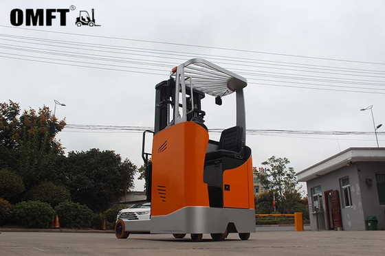 1597mm Min. Turning Radius Reach Straddle Stacker for Heavy-Duty Warehouse Operations