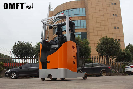 1597mm Min. Turning Radius Reach Straddle Stacker for Heavy-Duty Warehouse Operations