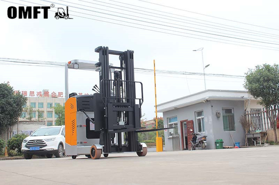 2 Ton 6m Electric Reach Stacker with Steel PU Material and Customization