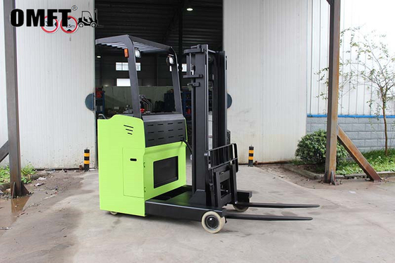 Electric Stacker 1.5t 2t 2.5t 3t Self Load/Unload Lift for Cold Store Operations