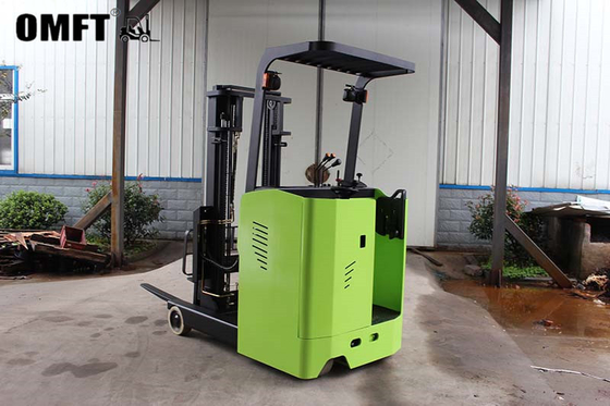 Electric Stacker 1.5t 2t 2.5t 3t Self Load/Unload Lift for Cold Store Operations
