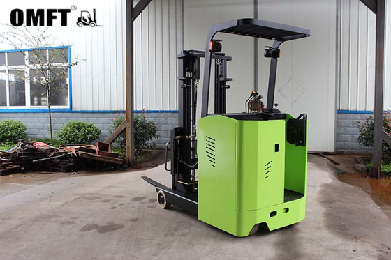 Electric Stacker 1.5t 2t 2.5t 3t Self Load/Unload Lift for Cold Store Operations