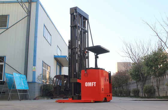 Pallet Stacker 3 Way Forklift with Rotator and Min. Turning Radius of 2017mm Included