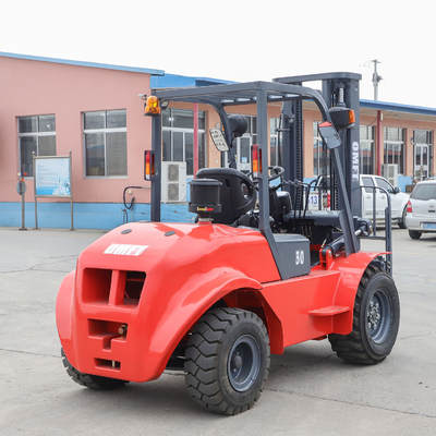 2t 2.5t 3t 3.5t 4t 5t Rough Terrain Forklift with 1220mm Fork and Pneumatic Tyres
