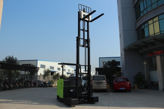 1t 1.5t 2t 2.5t Electric Reach Forklift for Right Angle Stacking Min. Width 2900mm
