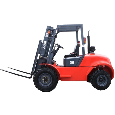 Performance 3.0 Ton Rough Terrain Forklift with Ce ISO SGS Standard and Diesel Engine