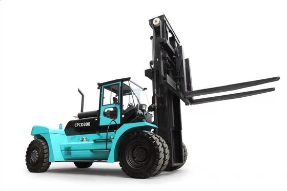 Ce ISO SGS Standard 25t Heavy Diesel Forklift Fd250 with Cabin and Fork Positioner