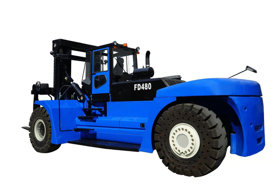 Commins Engine 28t Diesel Forklift Fd280 with Pneumatic Tyres and Fork Positioner