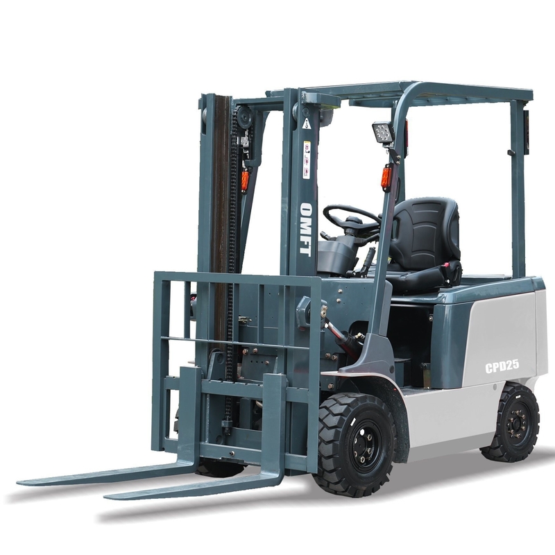 3.5ton Battery Forklift Truck with Tyre Pneumatic or Solid Lifting Height 3000-7000mm