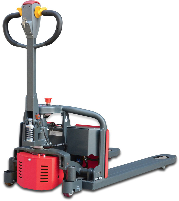 1.5t Lithium-Ion Battery Electric Hand Pallet Truck in Orange or Customized Color
