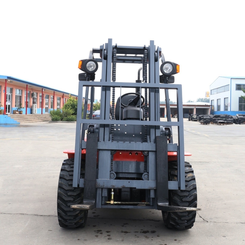 CPCD25y 2.5t 2.5ton Rough Terrain Diesel Forklift Truck Machine with Mitsubishi Engine